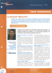 2007-11 – Performance et compétitivité – Le Conseil « sécurité »